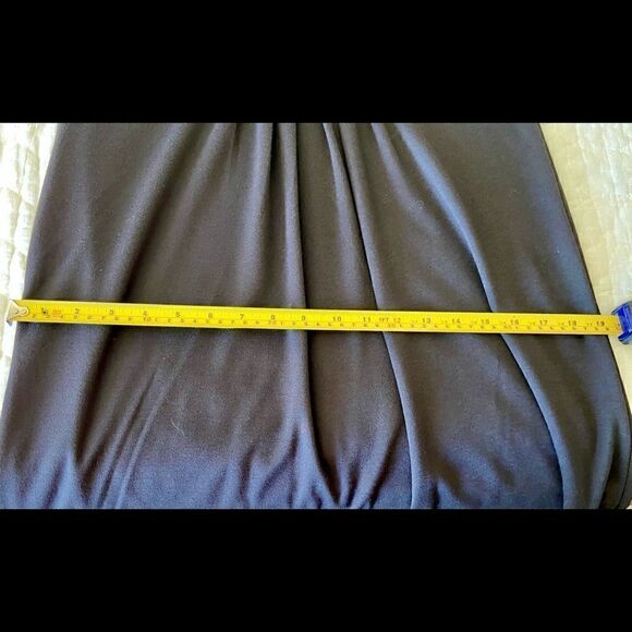 LILLY LOU NWT Women's Black Dress With Button Detail At High Waist Size Small - Picture 6 of 7